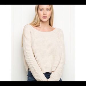 Brandy Melville cream sweater